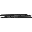 Bonnet Decals (Pair) for the Toyota LandCruiser Facelift 70 Series (2024-) (view 6)