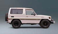 Brussels body stripe kit - BJ73/BJ74 MWB Land Cruiser brown gradient white vehicle