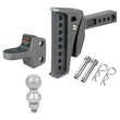 CURT Rebellion XD ShockDrop Ball Mount Kit (view 2)