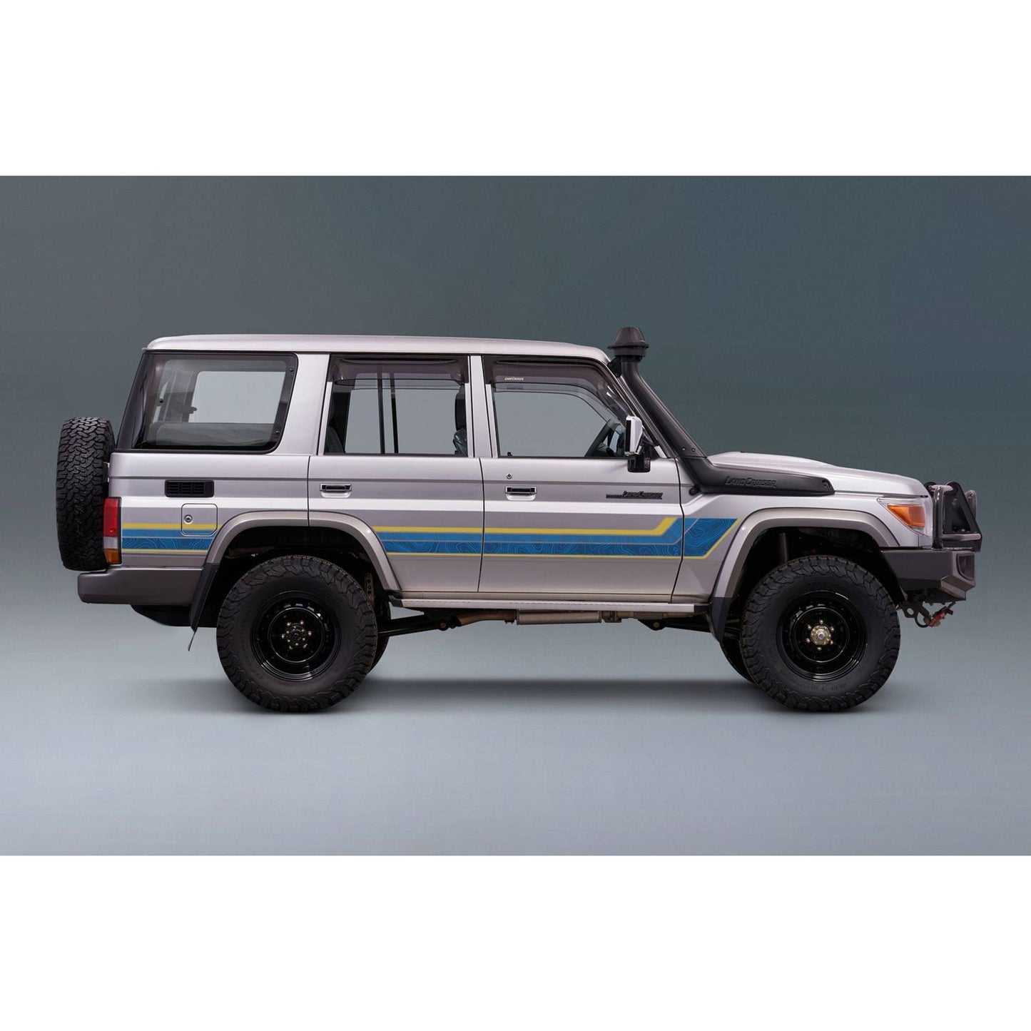 Decal Body Stripe Kit (Limited Edition Topographic Renmark) - 76 Series (2007-)