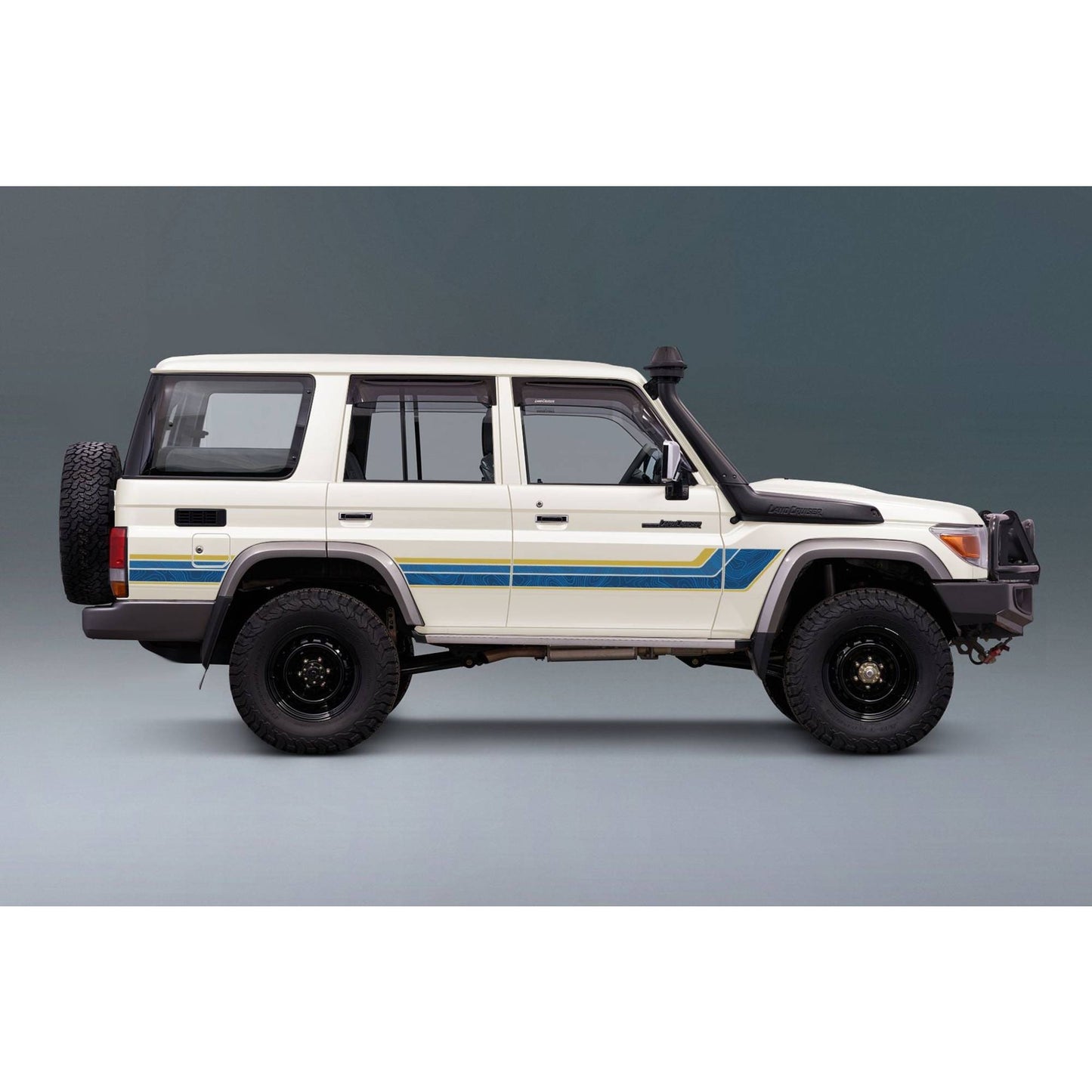 Decal Body Stripe Kit (Limited Edition Topographic Renmark) - 76 Series (2007-)