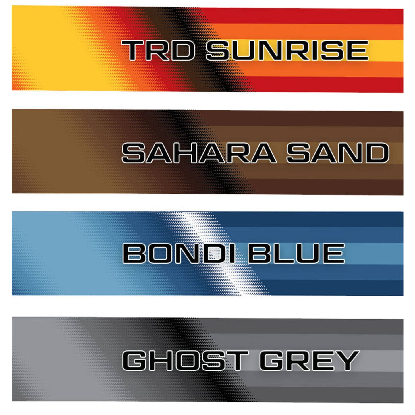 Decal Body Stripe Kit (Cooma) - 76 Series (2007-)