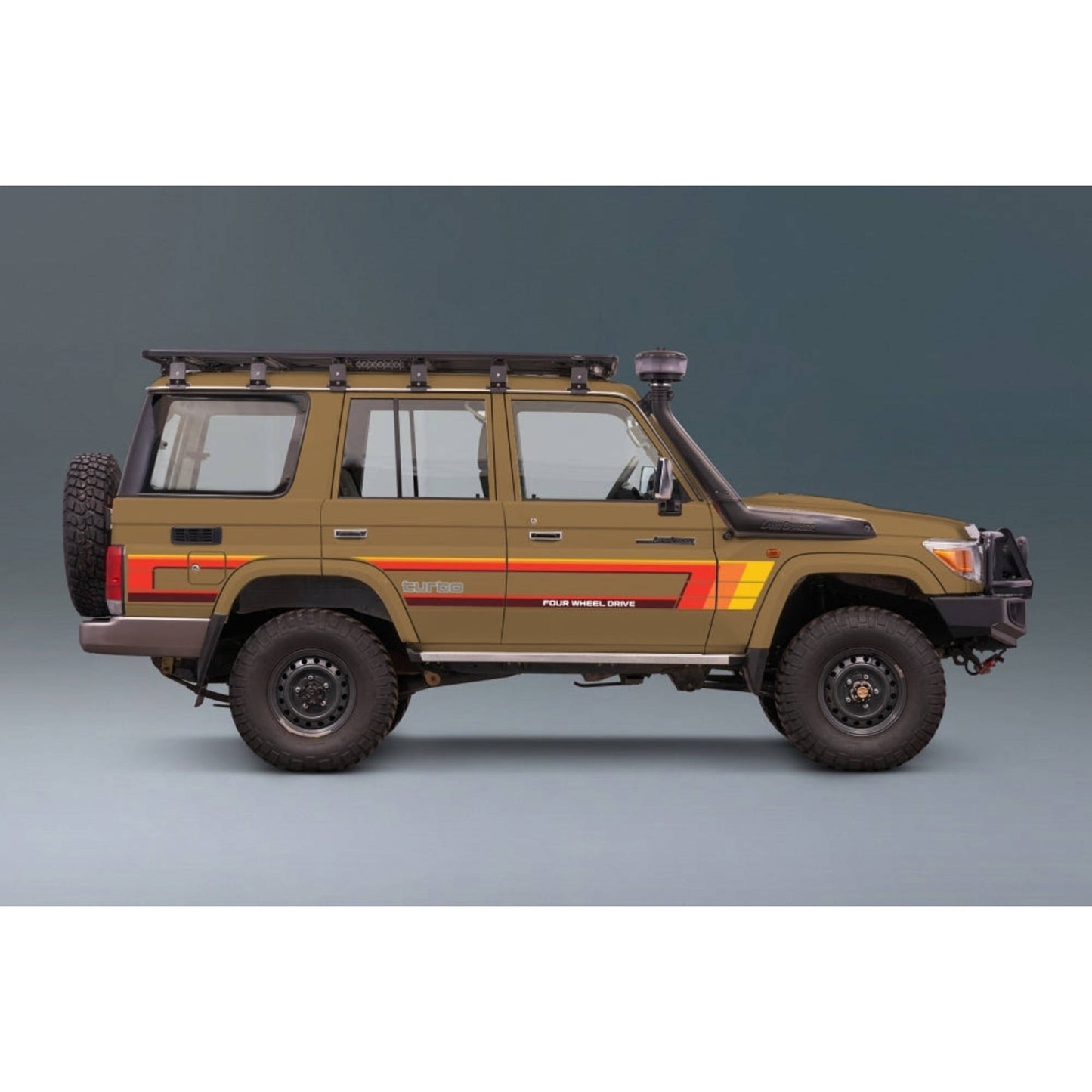Decal Body Stripe Kit (Tweed) - 76 Series (2007-)