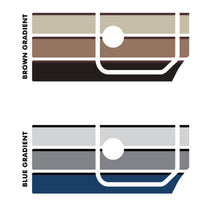 Decal Body Stripe Kit (Brussels) -  71 Series/Bundera (1984–)