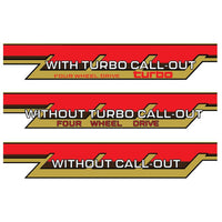 Decal Body Stripe Kit (California) - 73/74 Series (1984–1990)