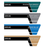 Decal Body Stripe Kit (Toowoomba) - 75 Series (1985–1999)