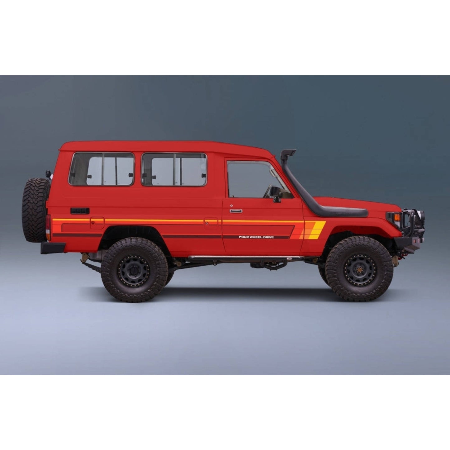 Decal Body Stripe Kit (Tweed) - 75 Series (1985–1999)