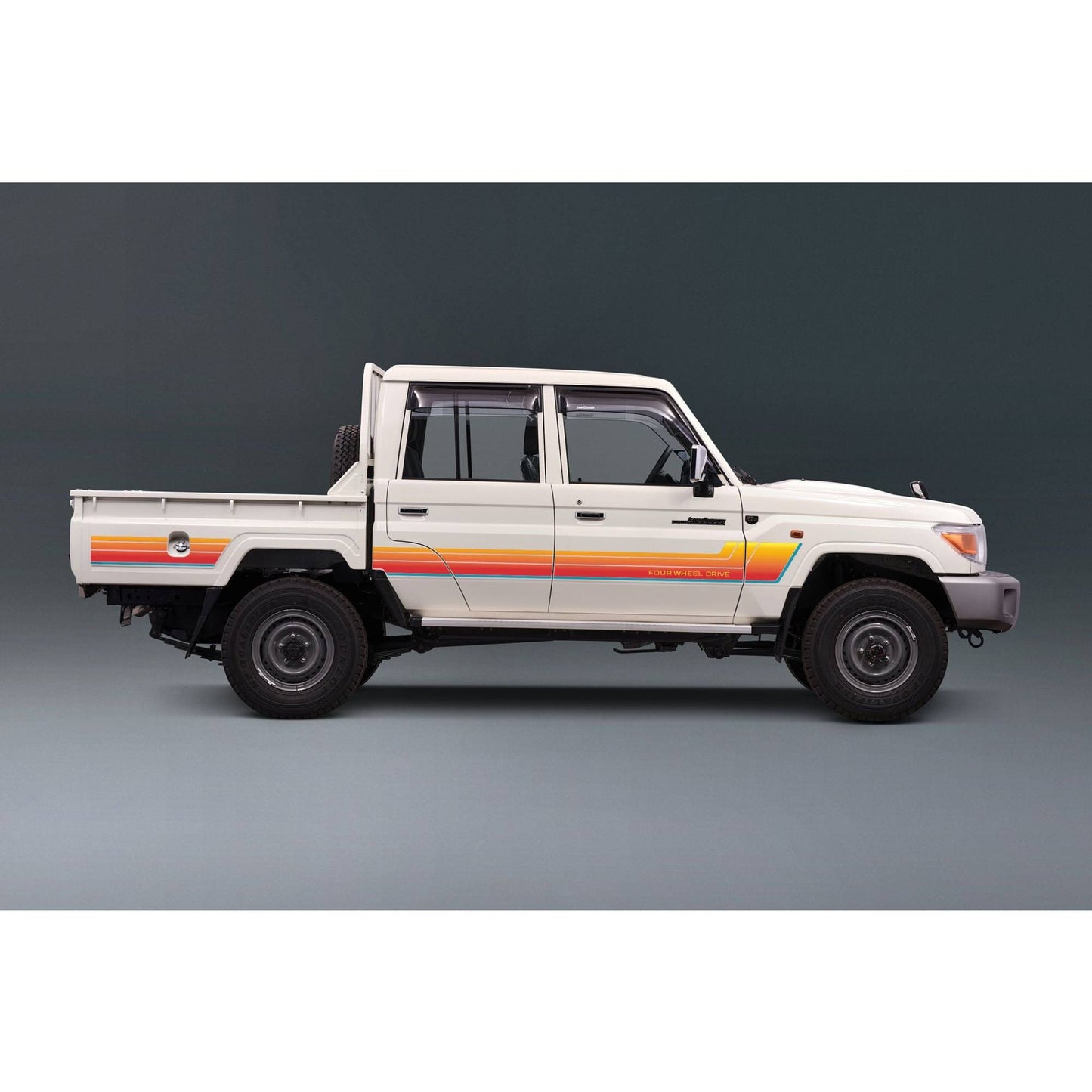 Decal Body Stripe Kit (Limited Edition Renmark) - 79 Series Dual Cab (2012-)