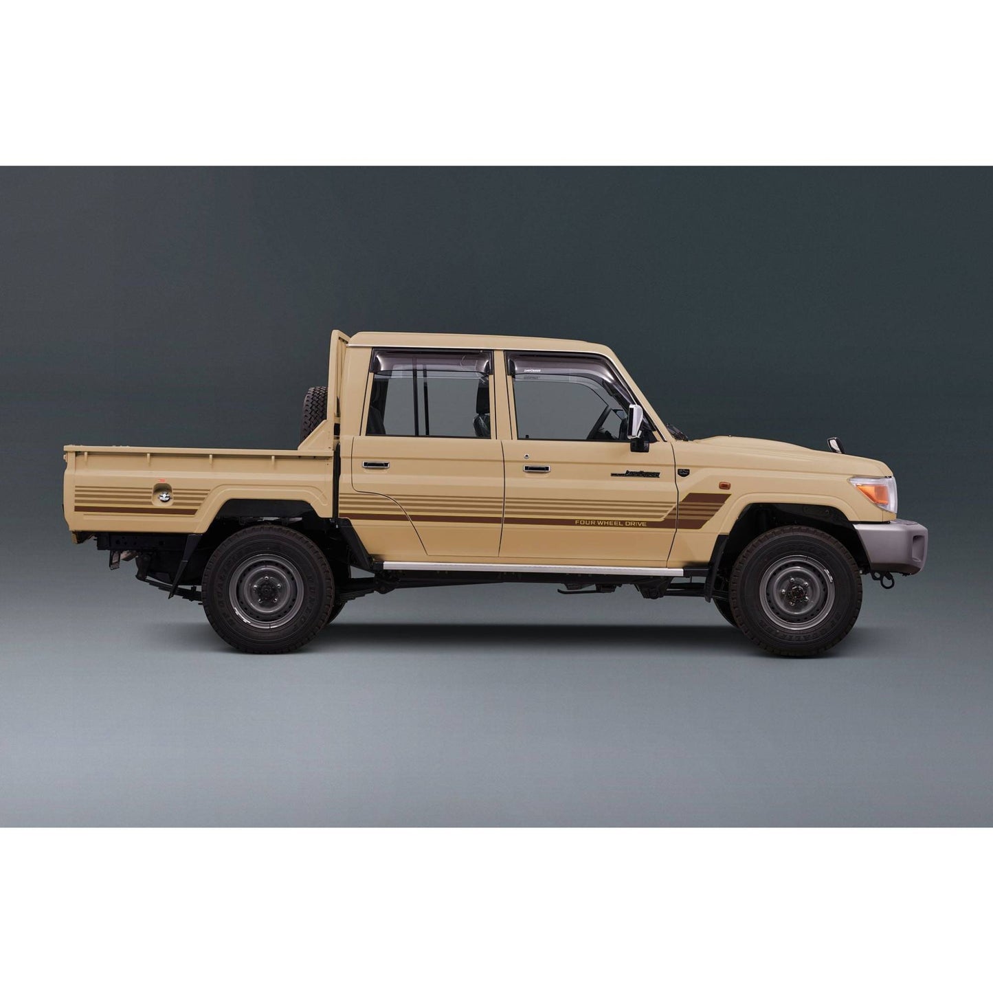 Decal Body Stripe Kit (Townsville) - 79 Series Dual Cab (2012-)