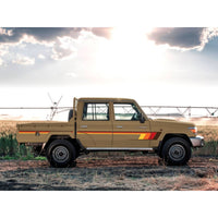Decal Body Stripe Kit (Broome) - 79 Series Dual Cab (2012-)