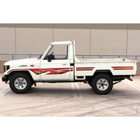 Decal Body Stripe Kit (Tenterfield) - 75 Series Single Cab (1985-1999)