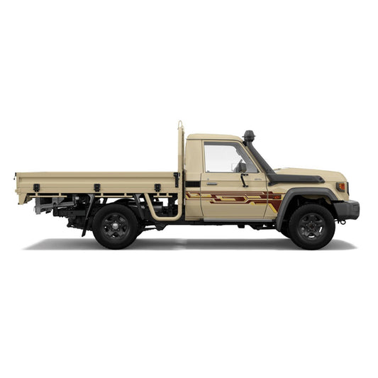 Decal Body Stripe Kit (Doha) - 79 Series Single Cab (1999-)