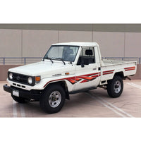 Decal Body Stripe Kit (Tenterfield) - 75 Series Single Cab (1985-1999)