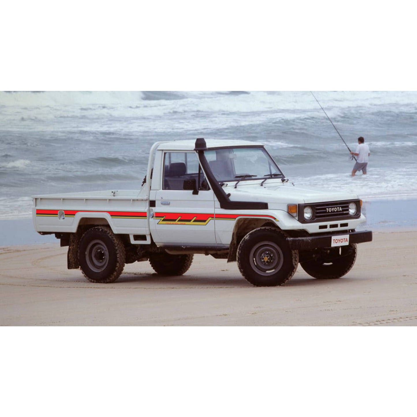 Decal Body Stripe Kit (California) - 75 Series Single Cab (1985-1999)
