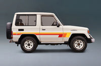 70 Series Land Cruiser Decal Body Stripe Kit (Ballina) -  71 Series/Bundera (1984–)