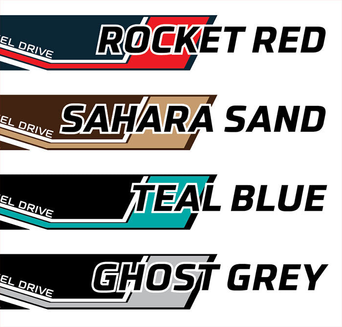 70 Series Land Cruiser Decal Body Stripe Kit (Barossa) -  71 Series (2023-)