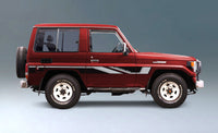70 Series Land Cruiser Decal Body Stripe Kit (Barossa) -  71 Series/Bundera (1984–)