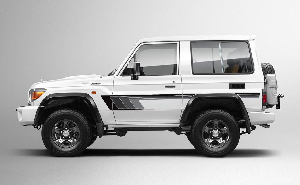 70 Series Land Cruiser Decal Body Stripe Kit (Broome) -  71 Series (2023-)
