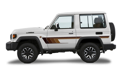 70 Series Land Cruiser Decal Body Stripe Kit (Broome) -  71 Series (2023-)