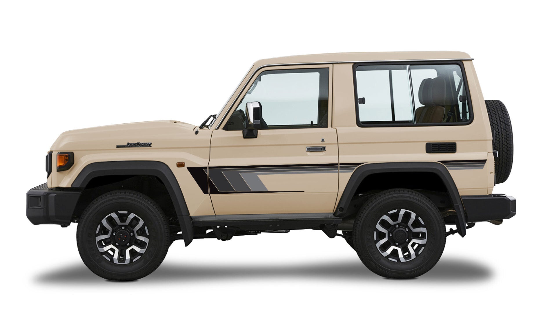 70 Series Land Cruiser Decal Body Stripe Kit (Broome) -  71 Series (2023-)