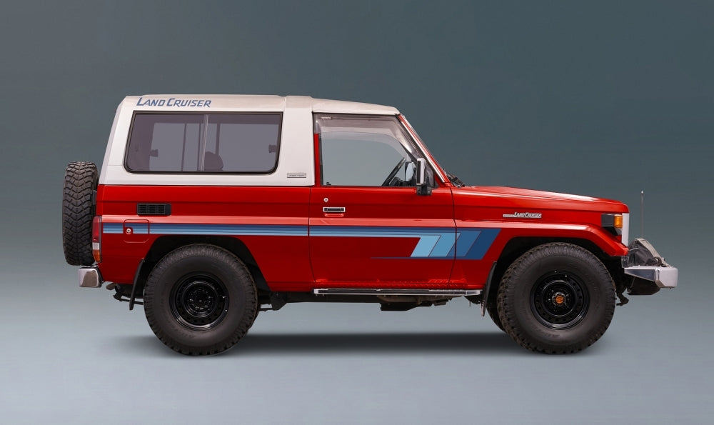 70 Series Land Cruiser Decal Body Stripe Kit (Broome) - 73/74 Series (1984–1990)