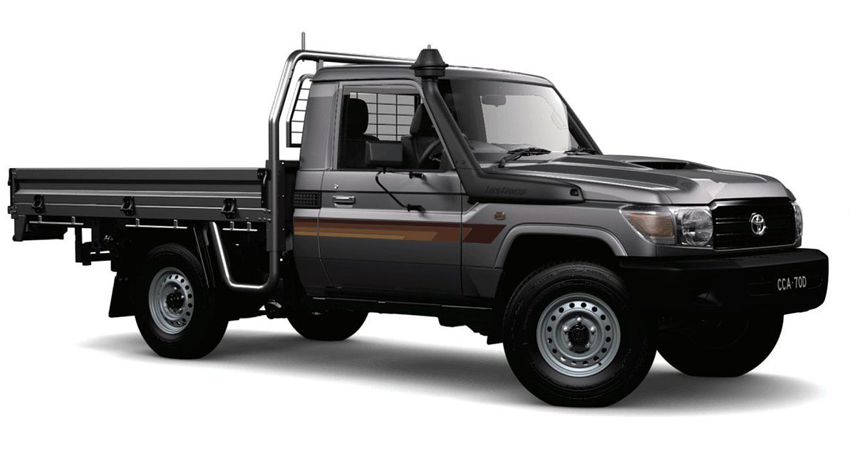 70 Series Land Cruiser Decal Body Stripe Kit (Broome Lite) - 75/79 Series Single Cab (1985-)
