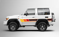 70 Series Land Cruiser Decal Body Stripe Kit (Cobar) -  71 Series (2023-)