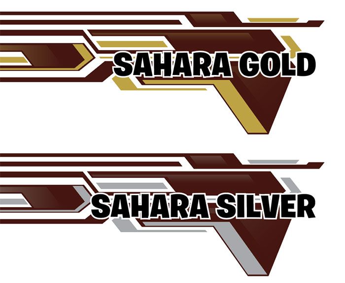 79 Series Single Cab Decal Body Stripe Kit (Doha)