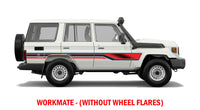 70 Series Land Cruiser Decal Body Stripe Kit (Mecca) - 76 Series (2007-)