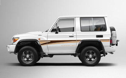 70 Series Land Cruiser Decal Body Stripe Kit (Narrabri) -  71 Series (2023-)