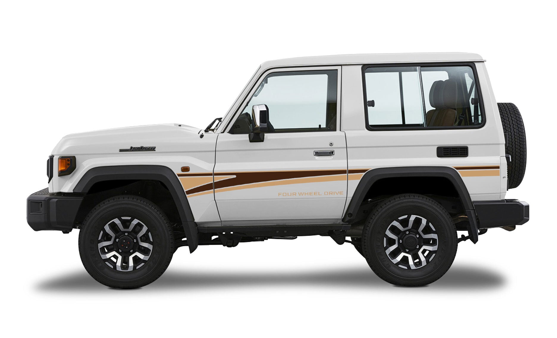 70 Series Land Cruiser Decal Body Stripe Kit (Narrabri) -  71 Series (2023-)