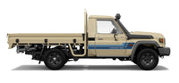 70 Series Land Cruiser Decal Body Stripe Kit (Renmark) - 75/79 Series Single Cab (1985-)