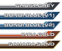 70 Series Land Cruiser Decal Body Stripe Kit (Renmark Type-1) - 75 Series (1985–1999)