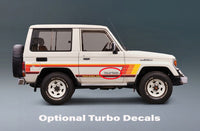 70 Series Land Cruiser Decal Body Stripe Kit (Tweed) -  71 Series/Bundera (1984–)