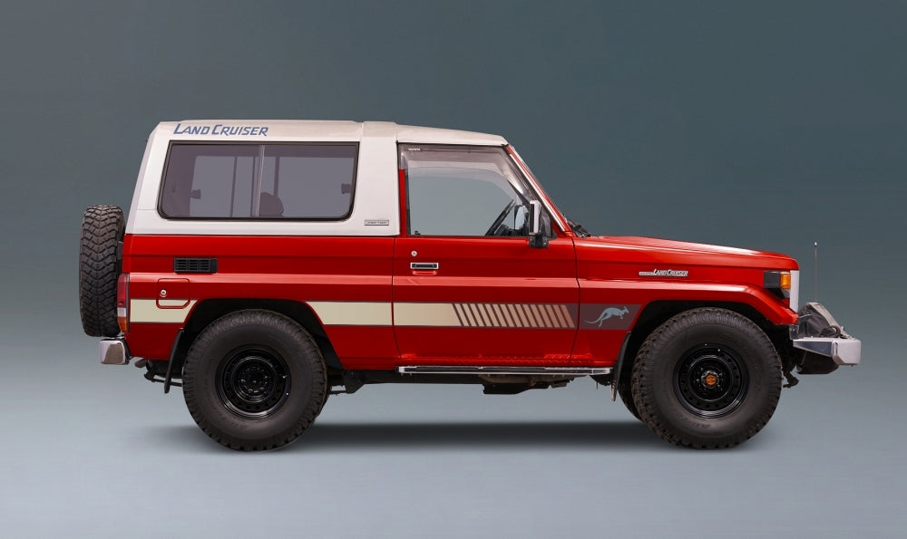 70 Series Land Cruiser Decal Body Stripe Kit (Uluru) - 73/74 Series (1984–1990)