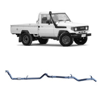 70 Series Land Cruiser Extreme Duty Exhaust - 78 Series (01/1990 - 01/2007), 75 Series (03/1990 - 11/1999)