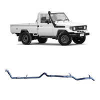 70 Series Land Cruiser Extreme Duty Exhaust - 78 Series (01/1990 - 01/2007), 75 Series (03/1990 - 11/1999)