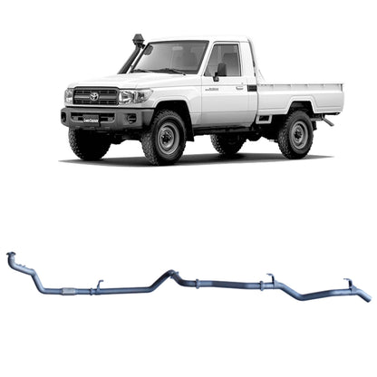 70 Series Land Cruiser Extreme Duty Exhaust - 79 Series 4.2L 1HZ (10/1999 - 01/2007)