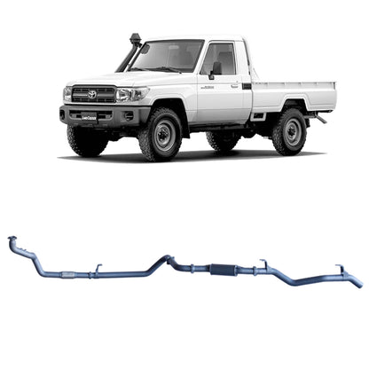 70 Series Land Cruiser Extreme Duty Exhaust - 79 Series 4.2L 1HZ (10/1999 - 01/2007)