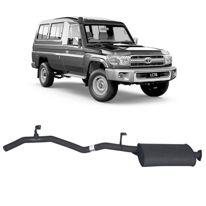 70 Series Land Cruiser Performance Headers and Exhaust - 75 and 78 Series 4.2L 1HZ