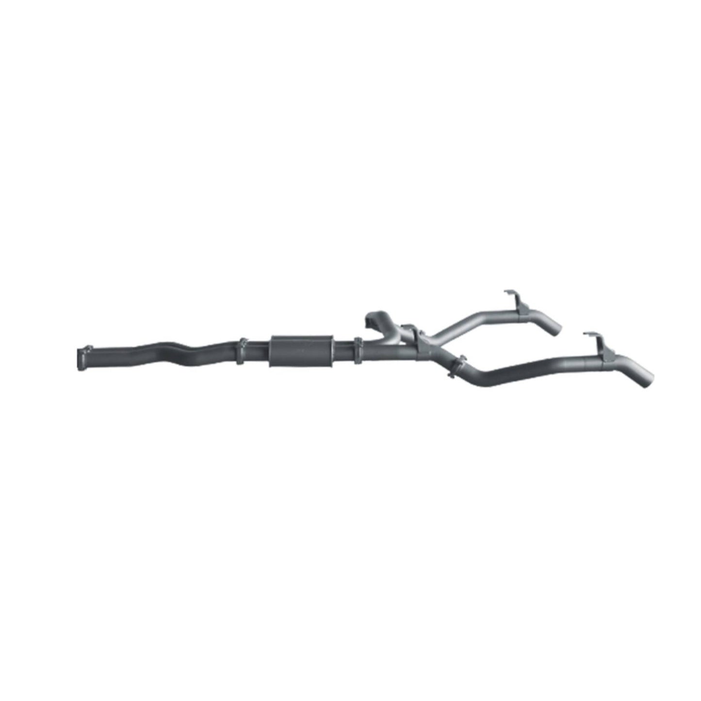 70 Series Land Cruiser Redback Extreme Duty Twin Exhaust for Toyota Landcruiser 76 Series Wagon (11/2016 - on)