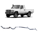 Extreme Duty 3" Turbo Back Exhaust for the Toyota LandCruiser 79 Series Single Cab (03/2007 - 10/2016) (view 4)