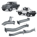 Extreme Duty 4" DPF Back Exhaust for the Toyota LandCruiser 79 Series Dual Cab (view 14)