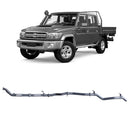 Extreme Duty 3" Turbo Back Exhaust for the Toyota LandCruiser 79 Series Dual Cab w/ DPF Adapter