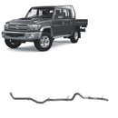 Extreme Duty 3" DPF Back Exhaust for the Toyota LandCruiser 79 Series w/ Auxiliary Fuel Tank (11/2016 - On) (view 2)