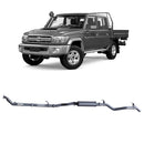 Extreme Duty 3" Turbo Back Exhaust for the Toyota LandCruiser 79 Series Dual Cab (01/2012 - 10/2016) (view 5)