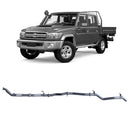 Extreme Duty 3" Turbo Back Exhaust for the Toyota LandCruiser 79 Series Dual Cab (01/2012 - 10/2016) (view 3)