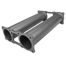 Extreme Duty Twin 4" Muffler Delete for the Toyota LandCruiser 79 Series Dual Cab