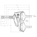CURT Rebellion XD ShockDrop Ball Mount Kit (view 5)