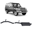 Performance 2.5" Exhaust System for the Toyota LandCruiser 75/78 Series 4.2L 1HZ (view 3)